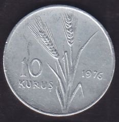 1976 Yılı 10 Kuruş