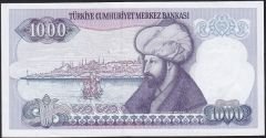 7.Emisyon 2.Tertip 1000 Lira H18 320984 Çilaltı Çil