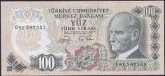 6.Emisyon 2.Tertip 100 Lira G81 587353 Çilaltı Çil