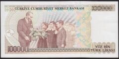 7.Emisyon 2.Tertip 100000 Lira D22 576274 Ççt Çilaltı