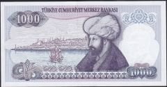 7.Emisyon 2.Tertip 1000 Lira F46 017836 Çil