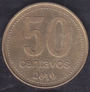 Arjantin 50 Centavos 2010