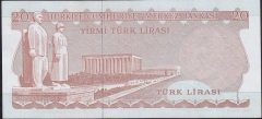 6.EMİSYON 3.TERTİP 20 LİRA F65 506980 ÇİLALTI