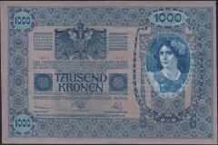 Avusturya Macaristan 1000 Kronen 1902 Çilaltı