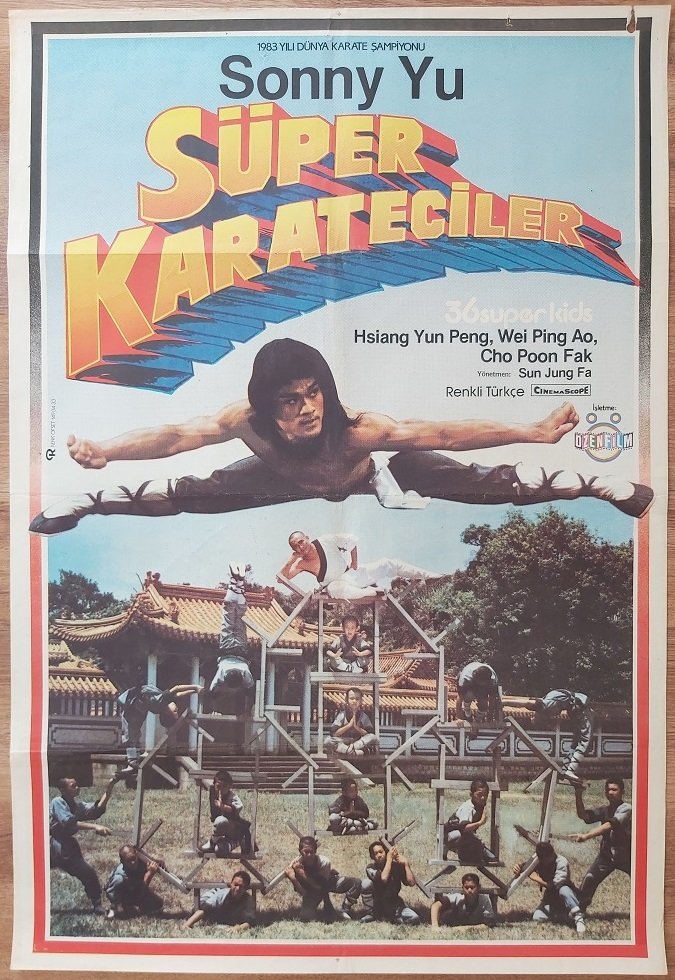 Yabancı - Sonny Yu - Süper Kareteciler - Film Afişi