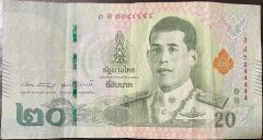 Tayland 20 Baht 2018 Çok Temiz 44444