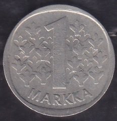 Finlandiya 1 Markka 1975