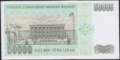 7.Emisyon 2.Tertip 50000 Lira L63 619945 Çil