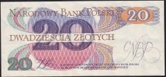 Polonya 20 Zloty 1982 Çilaltı Çil Pick 149b