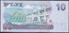 Fiji 10 Dolar 2011 Çilaltı Çil Pick111b