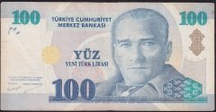 8.Emisyon 100 YTL A84 176363 Temiz