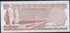 6.Emisyon 2.Tertip 20 Lira C49 226260 Ççt Çilaltı