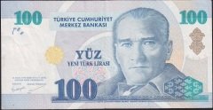 8.Emisyon 100 YTL B04 309952 Çok Temiz