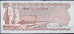 6.Emisyon 2.Tertip 20 Lira C30 137140 Çok Çok Temiz+