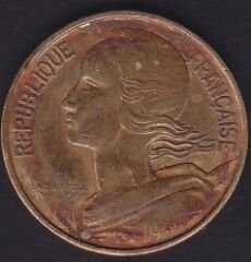 Fransa 10 Centimes 1967