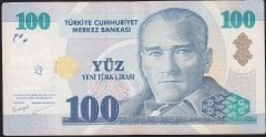 8.Emisyon 100 YTL A53 121964 Çok Temiz