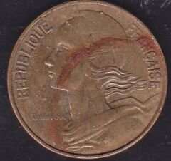 Fransa 10 Centimes 1974