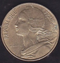 Fransa 10 Centim 1985