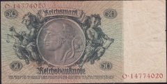 Almanya 50 Mark 1933 Temiz  8 Rakamlı ( R175b )
