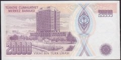 7.Emisyon 2.Tertip 20000 Lira G26 468277 Ççt Çilaltı