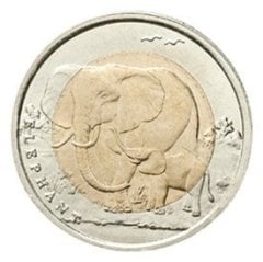 2009 Yılı 1 Lira Fil Hatıra Para Çil