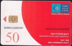 Türk Telekom Kart 50 Kontör 2008
