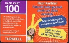 Turkcell Hazır Kart 100 Kontör 2010