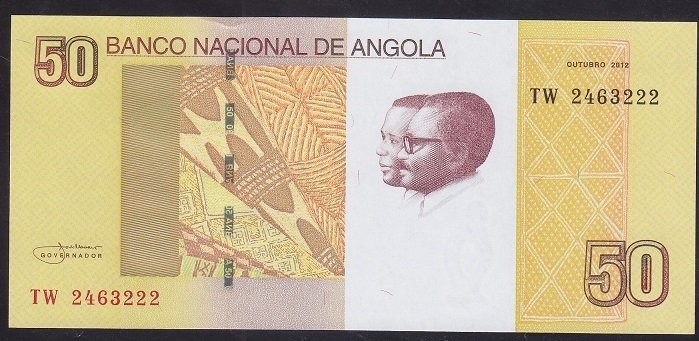 ANGOLA 50 KWANZAS 2012 ÇİL -2463222