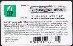 TELSİM Hazır Kart 250 Kontör