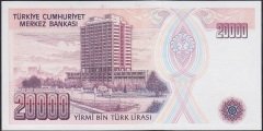 7.Emisyon 1.Tertip 20000 Lira E39 010029 Çilaltı