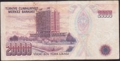 7.Emisyon 1.Tertip 20000 Lira E31 653051 Temiz