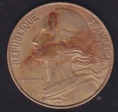 Fransa 20 Centimes 1973