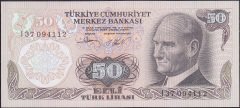 6.Emisyon 2.Tertip 50 Lira I37 094112 Çil