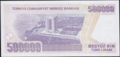 7.Emisyon 4.Tertip 500000 Lira J19 963715 Çil