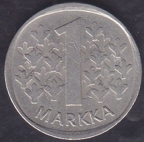 Finlandiya 1 Markka 1986