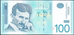 Sırbistan 100 Dinar 2013 Çilaltı Çil