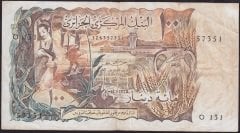 Cezayir 100 Dinar 1970 Çok Temiz+