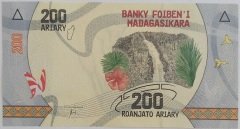 Madagaskar 200 Ariary 2017 Çil Pick 98