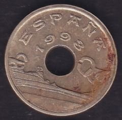 İspanya 25 Pesetas 1993