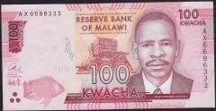 Malawi 100 Kwacha 2016 ÇİL Pick 65 - 333