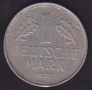 Almanya 1 Mark 1971 F