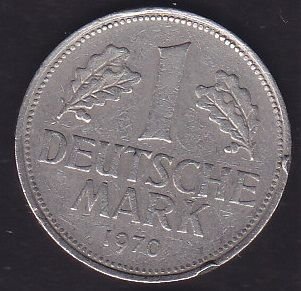 Almanya 1 Mark 1970 D