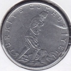 1976 Yılı 2.5 Lira Düz