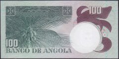 Angola 100 Escudos 1973 Çil Pick106