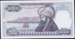 7.Emisyon 2.Tertip 1000 Lira J21 448358 Çil