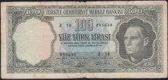 5.Emisyon 5.Tertip 100 Lira Z18 093630 Temiz