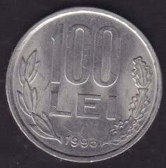Romanya 100 Lei 1993