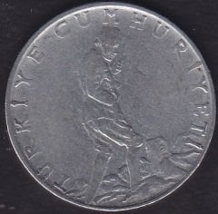 1963 Yılı 2.5 Lira Ters