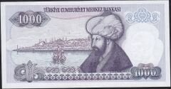 7.Emisyon 2.Tertip 1000 Lira G60 205678 Çil