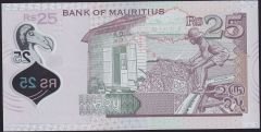 Mauritius 25 Rupee 2021 Çil Polimer